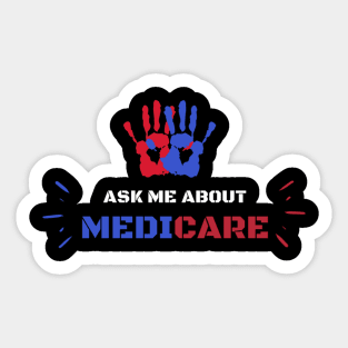 ask me about medicare       (2) Sticker